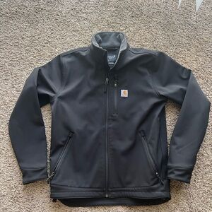 Carhartt man’s rain defender relaxed fit soft shell jacket